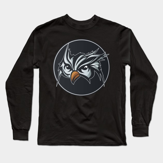 owl Long Sleeve T-Shirt by malic